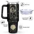 thumbnail image 2 of Constellation Tumbler with Lid and Straw, Sagittarius Tumbler, Goth Tumbler, Constellation Cup/Mug, Zodiac Gifts for Men Women, Constellation Gifts, 40oz Skinny Tumblers with Lids and Straws, 2 of 5