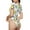 Orange Green Avocado, variant on Picia Green Blue Avocado Womens One Piece Swimsuits Modest Tummy Control Bathing Suits Lace Up Slimming Swim Suit-X-Large