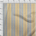 thumbnail image 2 of oneOone Georgette Viscose Fabric Stripe & Herringbone Geometric Print Fabric By The Yard 42 Inch Wide, 2 of 4