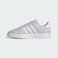 thumbnail image 3 of Zapatillas adidas Grand Court 2.0 para mujer plateadas y blancas 7.5, 3 of 7