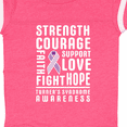 thumbnail image 4 of Inktastic Turners Syndrome Awareness Strength Courage Support Boys or Girls Baby Bodysuit, 4 of 5