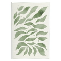 Stupell Industries Boho Plant Leaf Sprig Botanical & Floral Painting Unframed Art Print Wall Art, 10 x 15