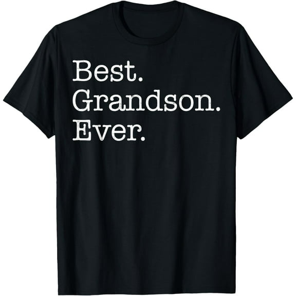 Playful Comfort Tee - Best Grandson Ever T-Shirt T-Shirt