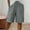 Gray, variant on PWPSG Women’s Dusty-Pink Side-Button Beach Shorts, DUnrefinedstring Waist & Thin Washed-Crinkle Cut for Tropical Island Leisure Vacations Purple S