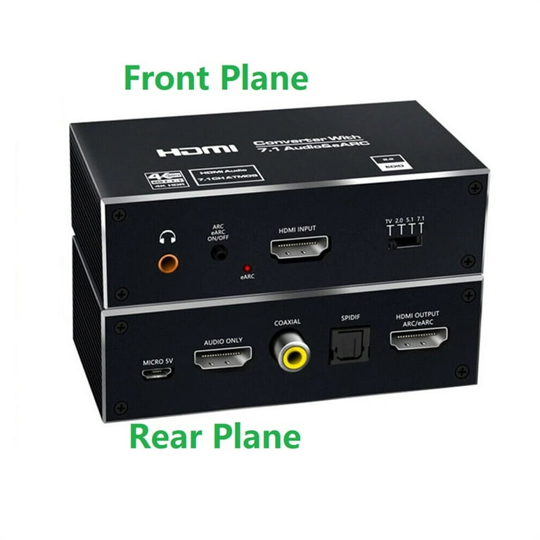 分配器・切替器 4K HDMI ARC/eARC TV Adapter HDMI ARC/eARC Adapter Digital Plus Audio Format Support