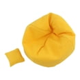 thumbnail image 2 of Sofá miniatura con almohada Regalos Micro Paisaje Adorno de dormitorio Suministros de decoración Amarillo, 2 of 9