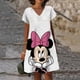 thumbnail image 2 of Vestidos elegantes de Minnie Mouse de moda coreana para mujer Vestido de Disney Vestidos de verano de Mickey Mujer Oferta 2023 Vestido de cuello en V Y2k, 2 of 5