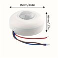 thumbnail image 4 of HLONK [Motion Sensor Light] 1pc LED Motion Sensor Light Switch With 360° PIR Motion Detection  Automatic On/Off  Home Security  Easy Installation  85-265V  1.5A  1.5W  Motion Sensor Ligh, 4 of 4