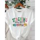 thumbnail image 2 of St. Patrick'S Day & Teacher'S Day Print Crew Neck T-shirt, Four seasons casual short-sleeved round neck T-shirt, Women'S Clothing, 2 of 7