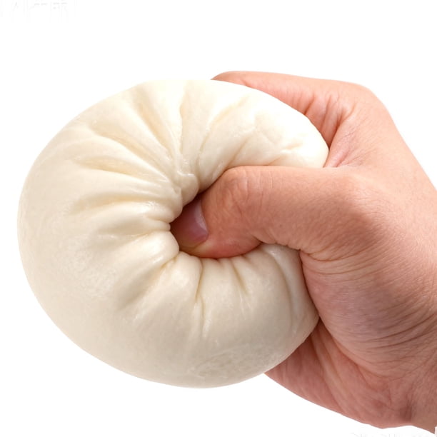 Bollo Relleno Al De Simulación, Material De PU, Juguete De Descompresión Suave Y Elástico Para Todas Las Edades, Ideal Para Aliviar El Estrés Y Divertirse