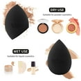thumbnail image 4 of DUcare Makeup Sponges with Foundation Brush Makeup Puff Blending Foundation Sponge for Liquid BB Cream Mineral Powder Buffing Stippling, 4 of 9