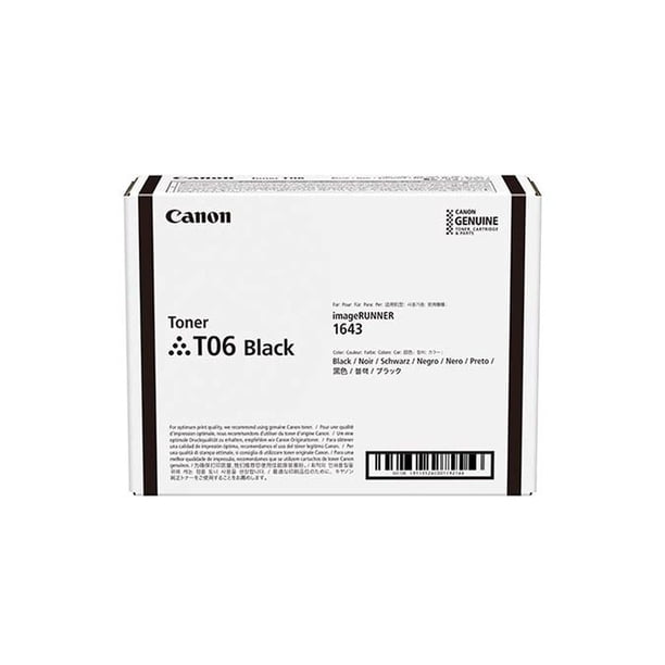 Toner CANON T06, Laser, Negro, 20500 páginas, Negro Canon T06