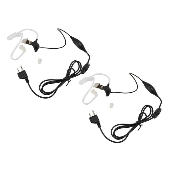 2 Way Radio Earpiece, Crystal Clear Sound Versatile 2Pcs Walk Talkie Earphone for GXT1000VP4 GXT1050VP4 GXT1000XB