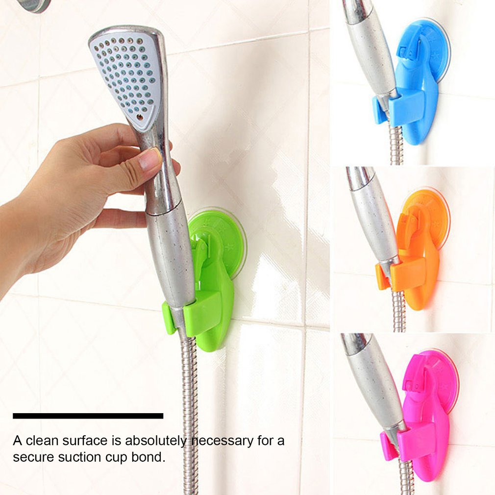 Strong Suction Cup Shower Fixing Base Shower Head Holder Rack Bracket