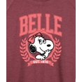 thumbnail image 3 of Peanuts - Belle Collegiate - Women's French Terry Pullover Sweatshirt, 3 of 6