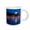 White, variant on 3drose, Usa, South Dakota, Pierre, South Dakota State Capitol Exterior at Dawn, 11oz Magic Transforming Mug