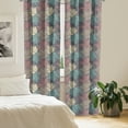 thumbnail image 2 of Ambesonne Floral Curtains, Colorful Foliage Leaves, Pair of 28"x63", Multicolor, 2 of 5