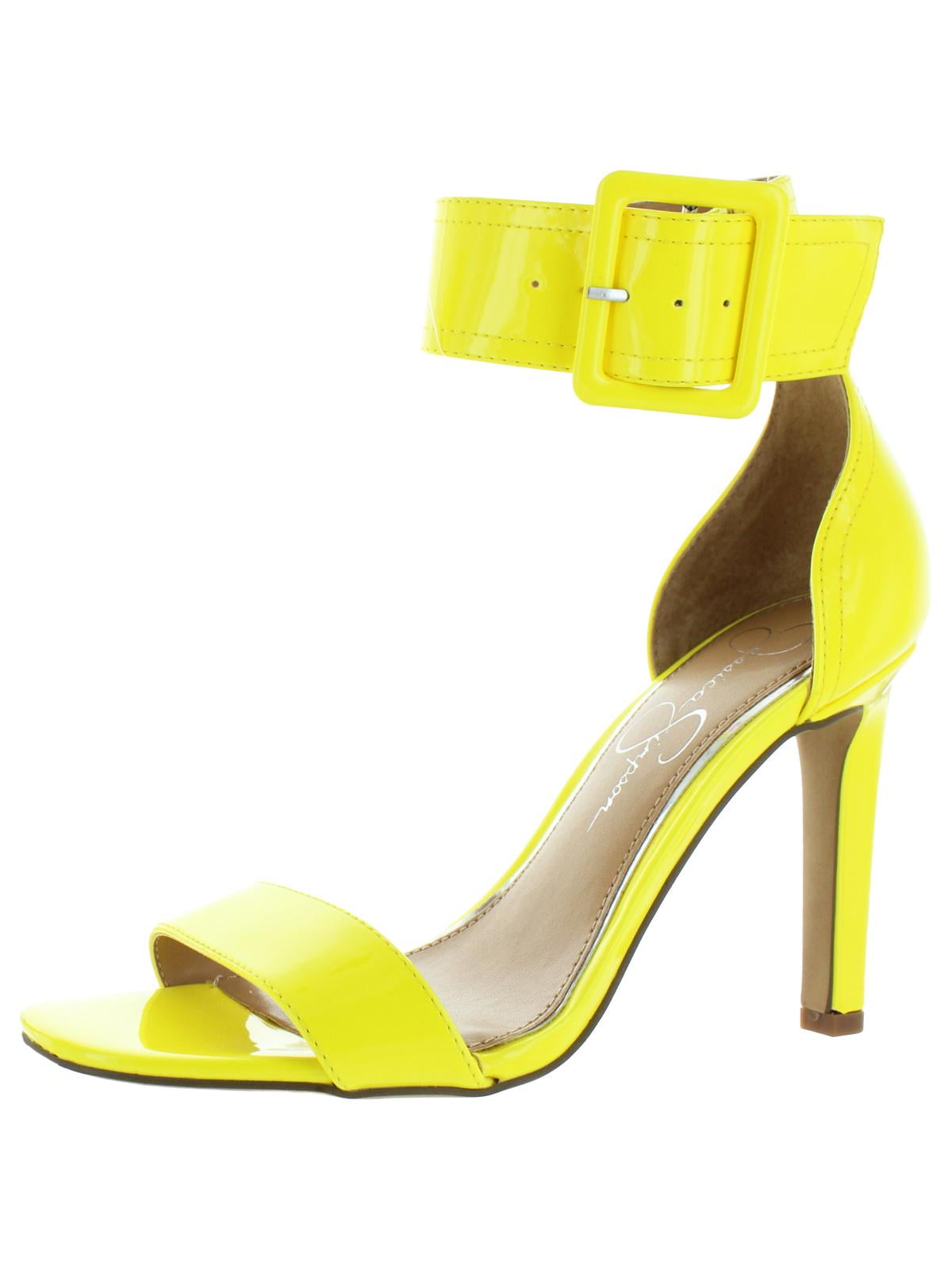 jessica simpson neon heels