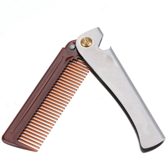 Peine para barba de madera plegable NikouMX