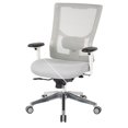 thumbnail image 2 of Office Star™ ProGrid Mesh Mid-Back Managers Chair, White/Jade, 2 of 6