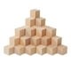 thumbnail image 4 of 50 piezas de bloques de aprendizaje matemático, pequeños cubos de madera para contar y clasificar. marrón, 4 of 9
