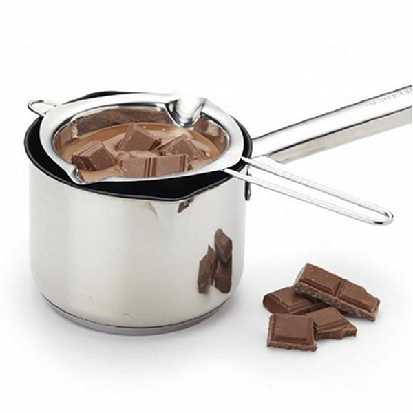 Stick Coating Double Boiler Baking Tools for Butter Chocolate Candy Butter Cheese Cabilock 1 Set Chocolate Melting Pot Stainless Steel Butter Melt Bowl Candy Warmer Non 