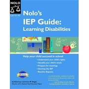 Nolo's IEP Guide: Learning Disabilities [Paperback - Used]