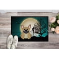 thumbnail image 2 of Carolines Treasures BB2200JMAT Halloween Scary French Bulldog Cream Indoor or Outdoor Mat, 24 x 0.25 x 36 in., 2 of 4