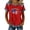 C1-Red, variant on Lkhaha 250th Anniversary Patriotic T Shirts for Women 4th of July Denim Collar Short Sleeve Casual Crew Neck Glitter Sequin Loose Fit Tops Black L