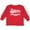 Red, variant on Inktastic Baseball Future Slugger Boys or Girls Long Sleeve Toddler T-Shirt