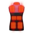 thumbnail image 4 of Lindreshi Heated Vest Clearance Outdoor Warm Clothing Heated for Riding Skiing Fishing Charging Via Heated Coat, 4 of 9