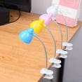 thumbnail image 6 of Candy Color Mini Table Clip On LED Adjustable Book Light Night Reading Lamp, 6 of 7
