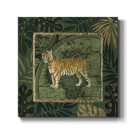Jungle Tiger-Premium Gallery Wrapped Canvas - Ready to Hang