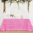 thumbnail image 6 of 3D Rose Tablecloth, Round Satin Tablecloth, Wedding Table Cover, 47 Inch Party Tablecloth, Rose Petal Tablecloth, Valentines Day Decor, Banquet Tablecloth, Decorative Table Linen, Formal Event, 6 of 6
