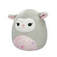 thumbnail image 4 of Squishmallows 5” Elea the Grey Lamb with Pink Floral Belly - Ultra Soft Easter Plush Toy, 4 of 7