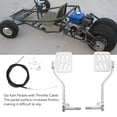 thumbnail image 3 of <p>Go Kart Pedals Kit, High Strength 1 Pair Brake Pedal Return Spring Rust  Durable  For Azusa Fun Kart Carter Go Kart</p>, 3 of 7