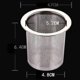 thumbnail image 3 of Stainless Steel Tea/Coffee/Juice Filter Screen - Food-Grade Leak-Proof Reusable Mesh Strainer, 3 of 5