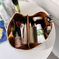 thumbnail image 3 of Bolso cosmético de PU Bolso organizador cosmético portátil para regalos navideños (Blanco) Likrtyny Cuidado Belleza, 3 of 9