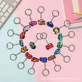 thumbnail image 4 of 17 Pcs Keychain Cars Party Favor Cute McQueen Keychain Kids Birthday Party Favor Keychain Backpack Keychain School Carnival Rewards Decoration Supplies, 4 of 4