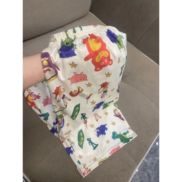 Miniso Sanrio Hello Kitty Pantalon d'Intérieur pour Femmes 2023 Automne Pantalon de Pyjama Dessin Animé Anime Mode Confortable Y2K Pantalon Fille Douce