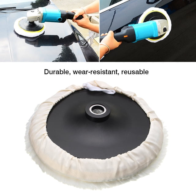 Car Polishing Pad Self-adhesive Buffing Pad Reusable Portable Pad Self-adhesive 7 Inch Car Cleaning Accessory, Type 3