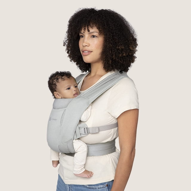 Portabebés Wrap Ergobaby Embrace Cozy Soft Air Mesh gris