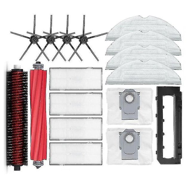 Para S7 Maxv / S7 Maxv Plus / S7 Maxv Ultra / G10s piezas de Robot aspirador cepillo filtro Hepa
