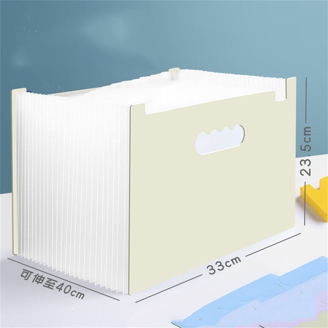 Fiudx Carpeta Portátil, Bolsa de Almacenamiento de Gran Capacidad, Organizador Multicapa Duradero, Uso Escolar y Oficina, Ideal para Estudiantes y Profesionales, Diseño de Asa Compacta.