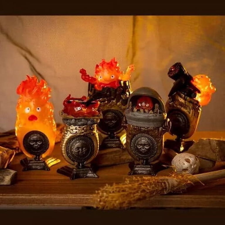 Calcifer Howl's Moving Castle Benelic KazaRing Blind Box - Walmart.com