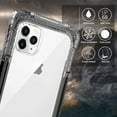 thumbnail image 4 of Mignova iPhone 11 Pro Max 6.5 inch case,Full Sealed Waterproof Dust Proof Shockproof Full Body Underwater Cover Case for iPhone 11 Pro Max 6.5 inch 2019 Release(Black), 4 of 7