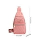 thumbnail image 3 of Bolsa de Viaje para El Pecho, Impermeable, para Hombre y Mujer, con Bolsillo Oculto Antirrobo, Puerto de Carga Usb, Correa de Hombro Transpirable, Ideal para Ciclismo, Senderismo y Fitness, P-Ink, 30, 3 of 7