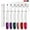 #04, variant on Dengmore 3-in-1 Nail Gel Pen Set with 6 High Pigment Colors All in One Base Color and Top Coat Formula Quick Drying for Travel and Home Manicure 5ml