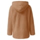 thumbnail image 5 of Abrigos de Invierno Para Mujer Moda Casual Sólido Con Capucha Felpa Chaquetas Cálidas Cremallera Chaqueta de Punto Odeerbi ODB174440, 5 of 6