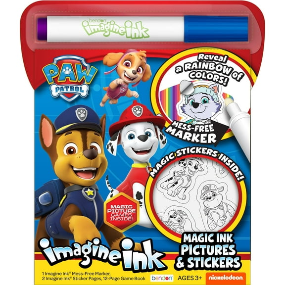 PAW PATROL IMAGINE INK WITH STICKERS